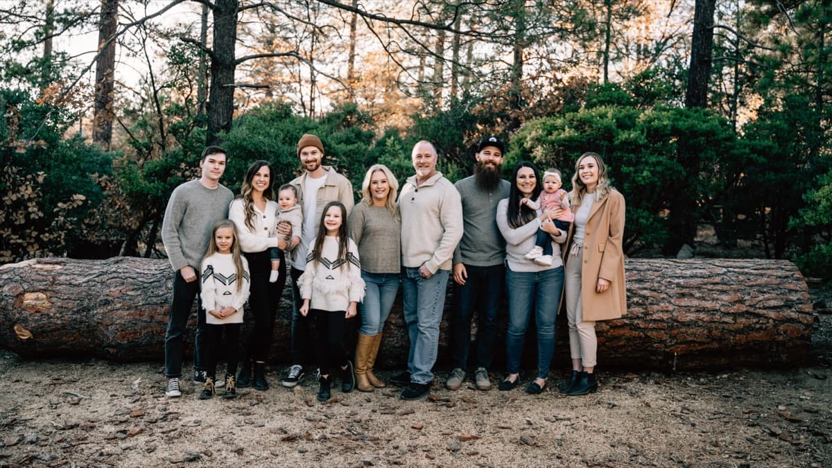 Pastor Jeff Johnson and his family